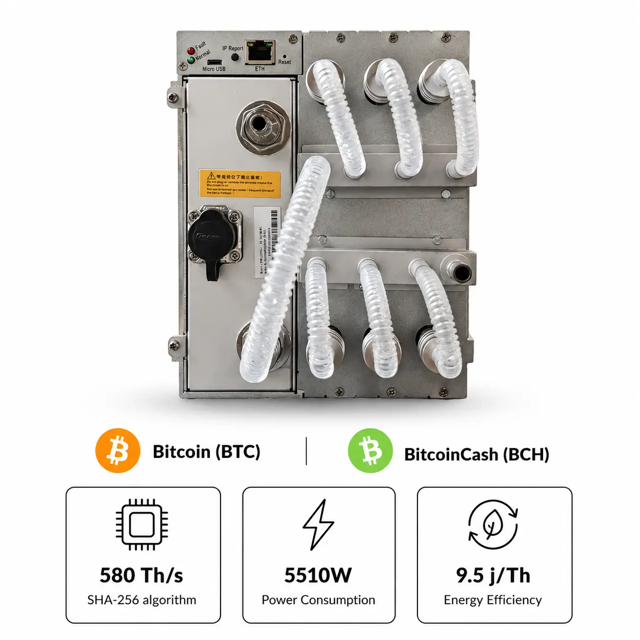 Antminer S23 Hydro 580 Th/s