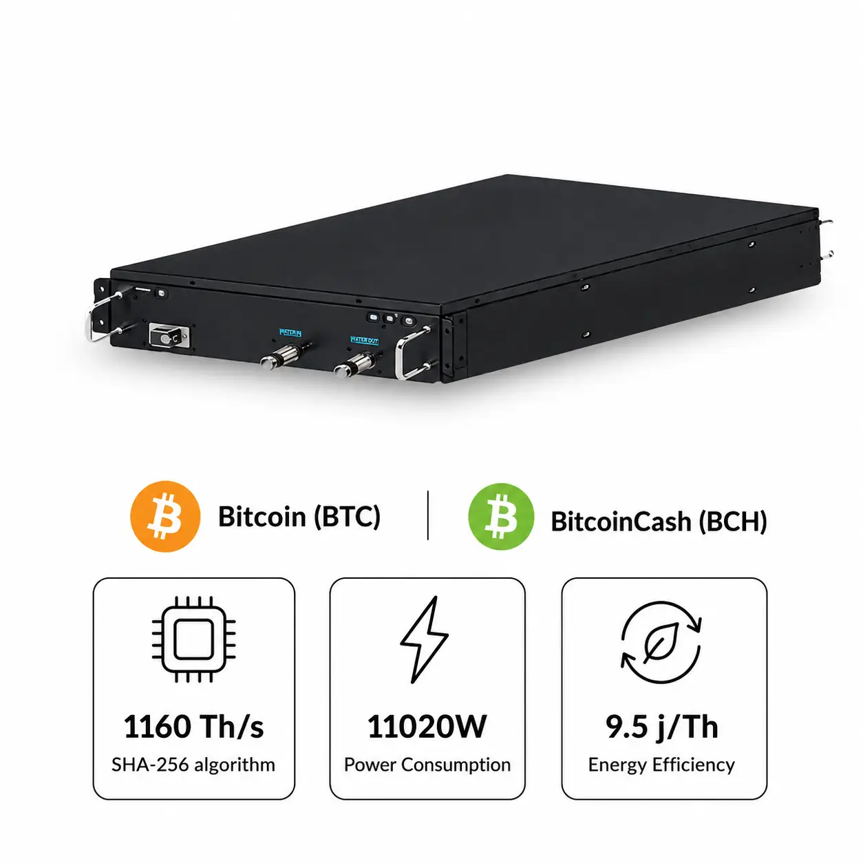 Antminer S23 Hydro 3U 1160 Th/s