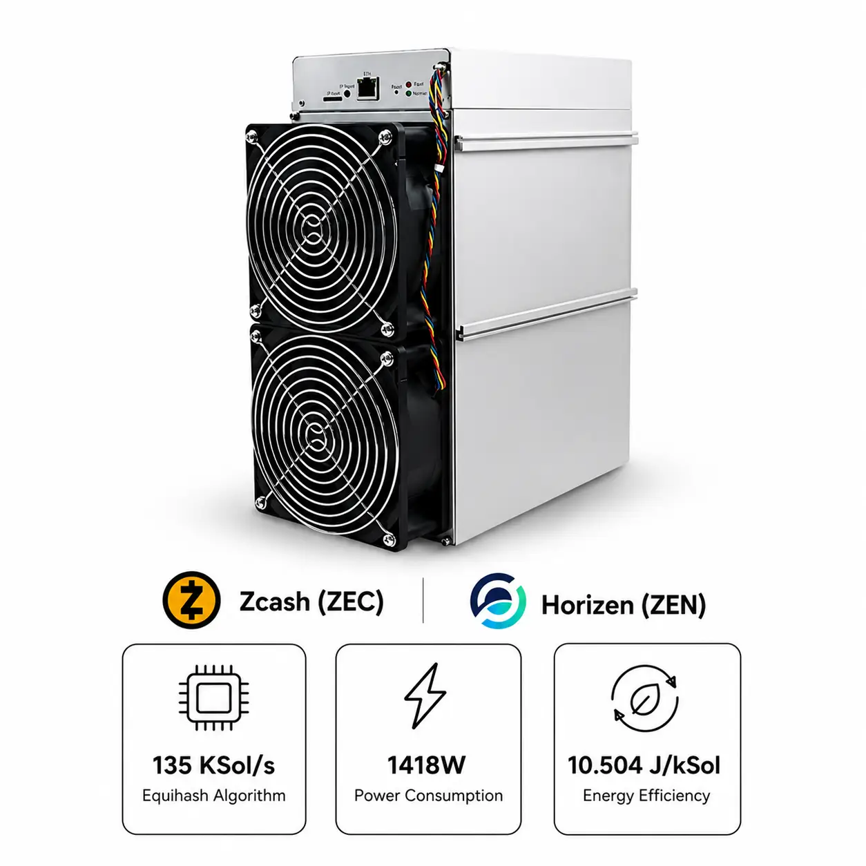 Antminer Z11 135 KSol/s