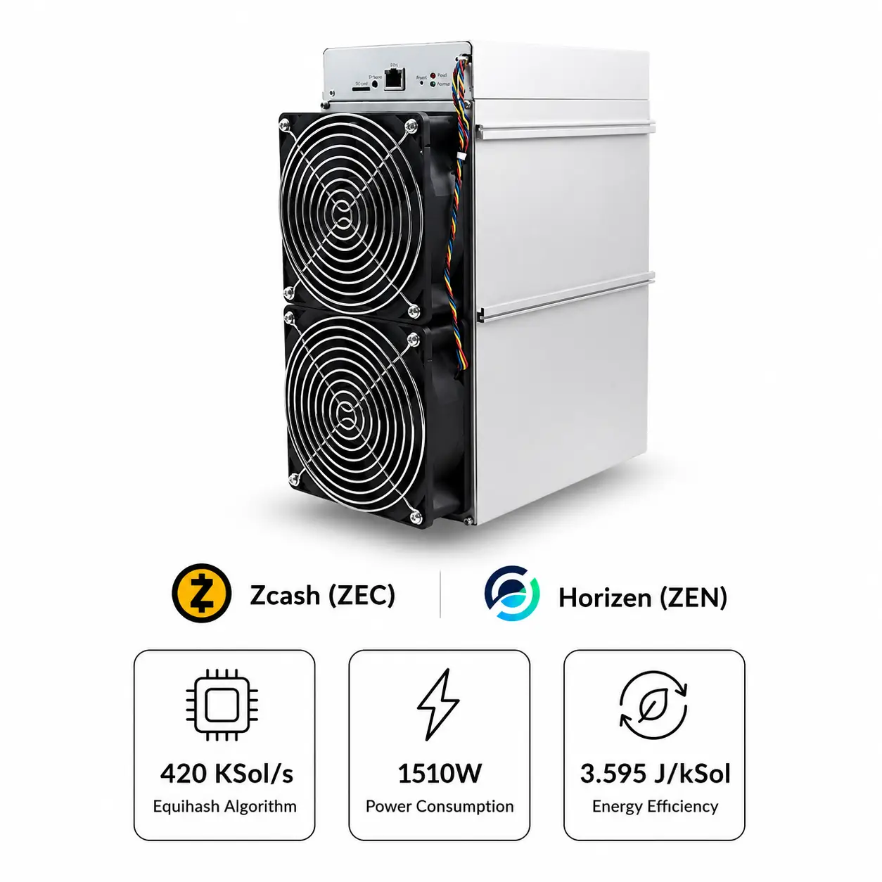 Antminer Z15 420 KSol/s